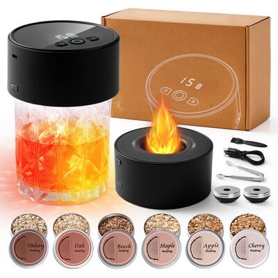 Giá tốt. Modern Gift Electric Smoker Kit Whiskey Cocktail Kit Cho Lễ Tiệc trực tuyến