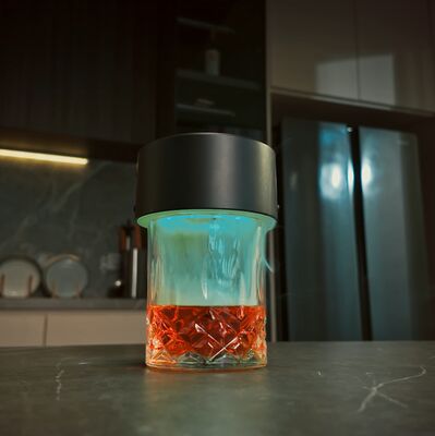 Buen precio Kit de cocteleras eléctricas para fumadores Conjunto de regalos de barra con 15 g de astillas de madera Capacidad de 70-100 usos por carga completa y ciclos de fumar de 10s/15s/20s en línea